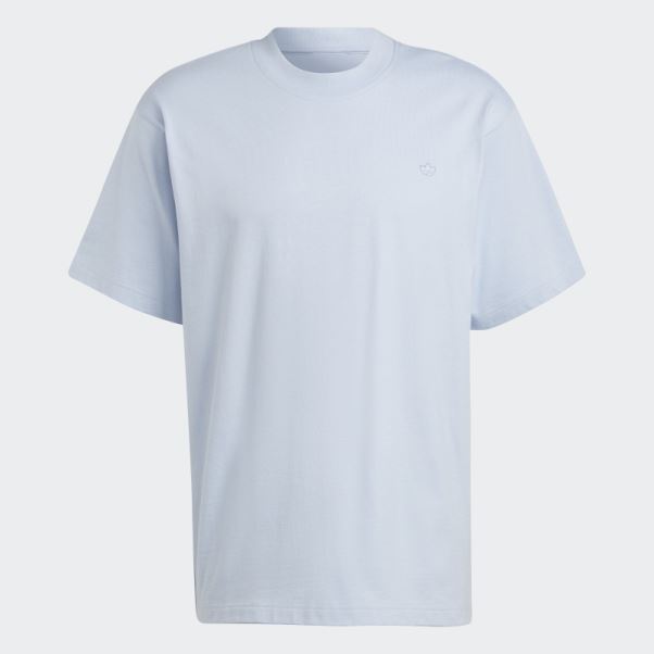 T-shirt Adidas Adicolor Contempo Bleu Aube