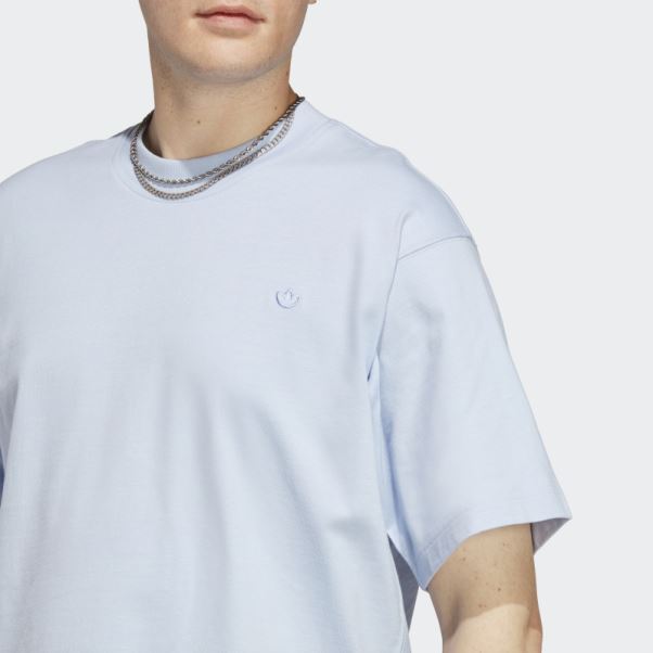 T-shirt Adidas Adicolor Contempo Bleu Aube