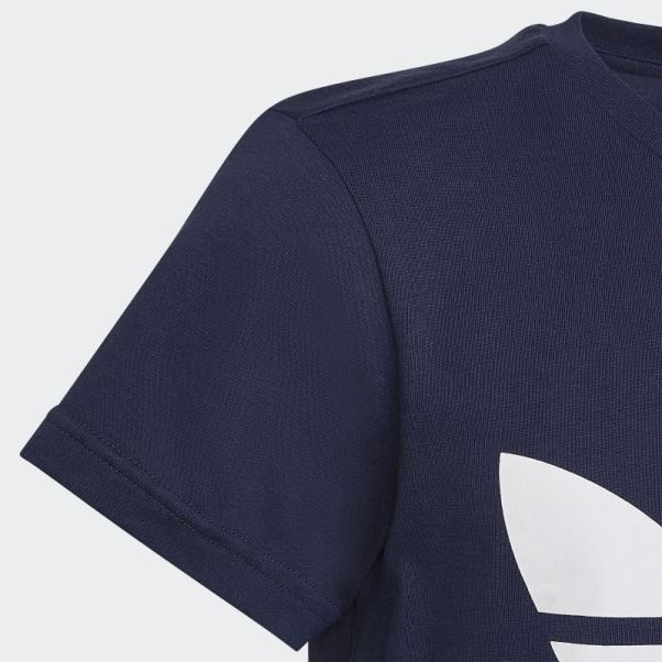T-shirt Trèfle Adidas Indigo Nuit