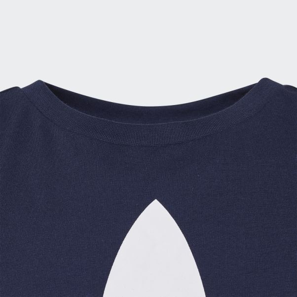 T-shirt Trèfle Adidas Indigo Nuit