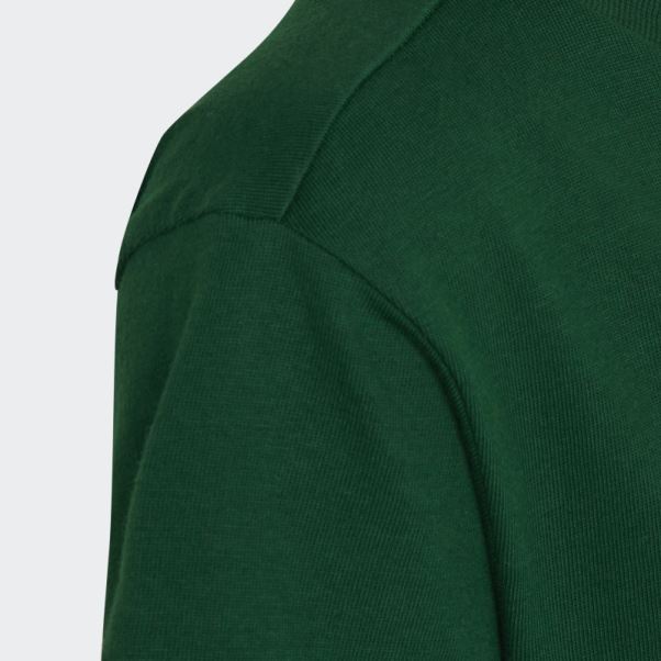 Tee Shirt Adicolor Trèfle Vert Foncé Adidas