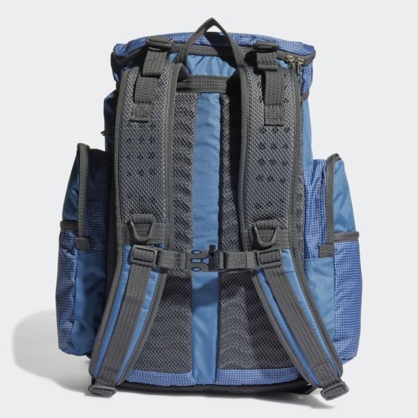 Sac à Dos Adidas Aventure Toploader Bleu Altéré Chaud