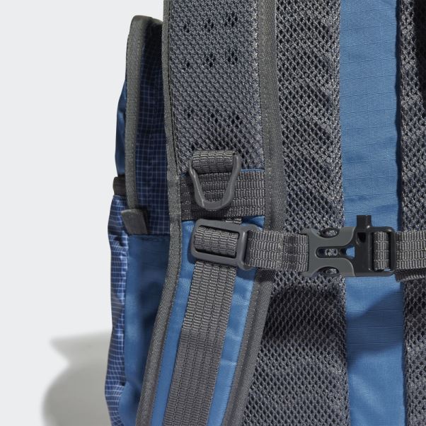 Sac à Dos Adidas Aventure Toploader Bleu Altéré Chaud