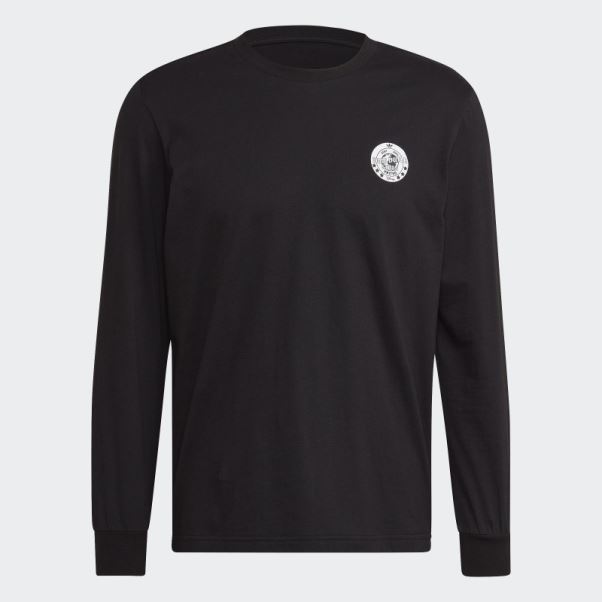T-shirt Manches Longues Disney Noir Adidas