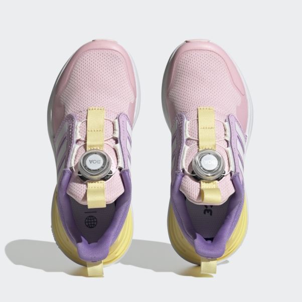 Chaussures De Fermeture Boa Rapidasport Bounce Adidas Rose