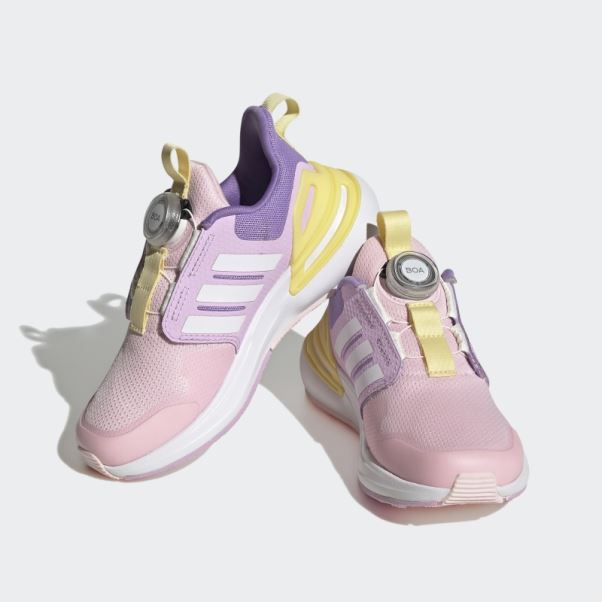 Chaussures De Fermeture Boa Rapidasport Bounce Adidas Rose