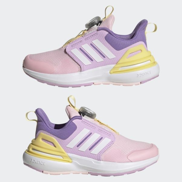 Chaussures De Fermeture Boa Rapidasport Bounce Adidas Rose