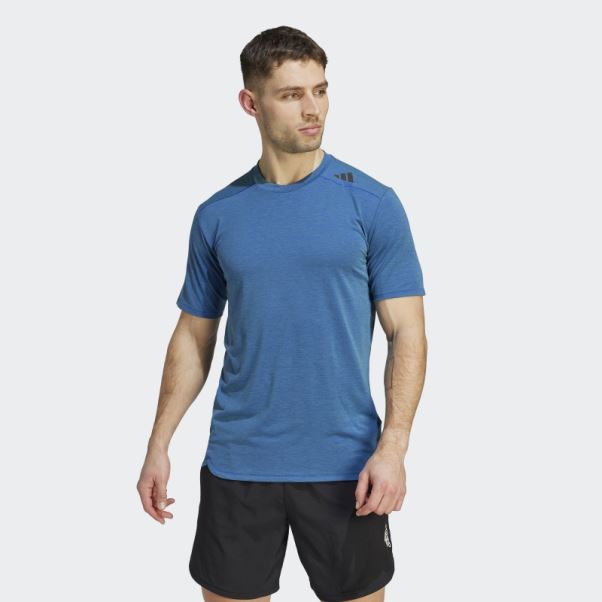 Conçu Pour L'entraînement Aeroready Hiit T-shirt D'entraînement Color-shift Adidas Bleu