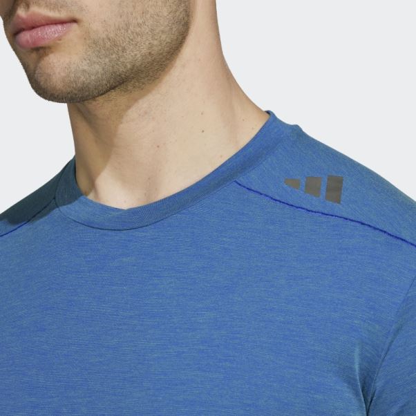 Conçu Pour L'entraînement Aeroready Hiit T-shirt D'entraînement Color-shift Adidas Bleu