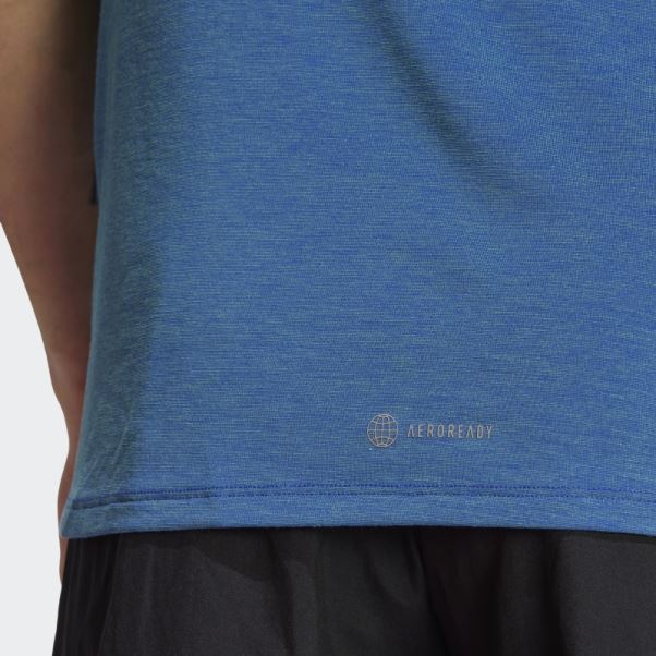 Conçu Pour L'entraînement Aeroready Hiit T-shirt D'entraînement Color-shift Adidas Bleu