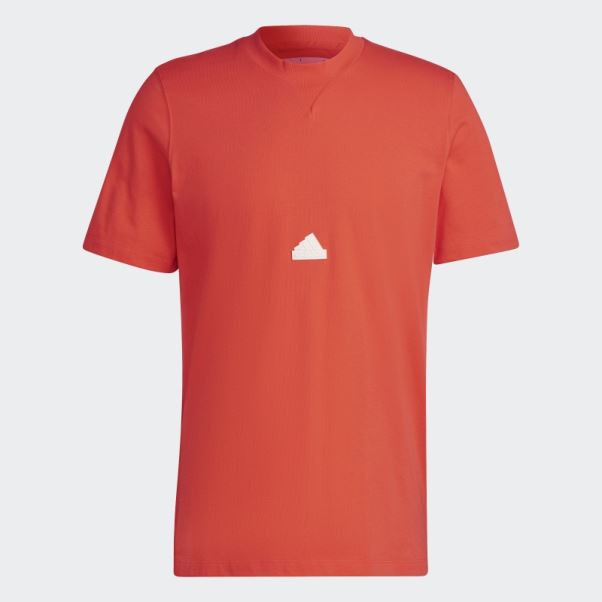 Adidas T-shirt Classique Rouge