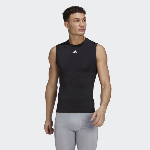 Débardeur Adidas Techfit Training Noir