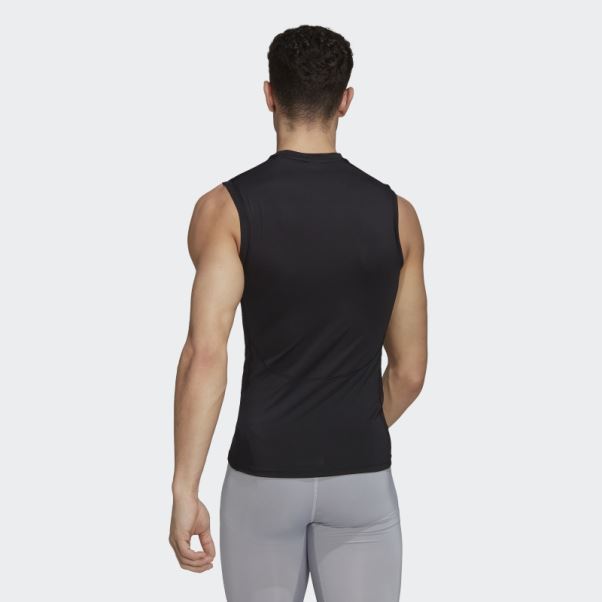Débardeur Adidas Techfit Training Noir