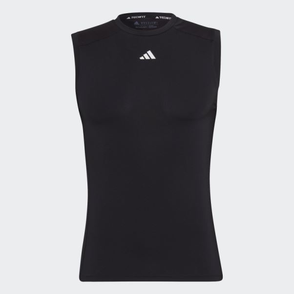 Débardeur Adidas Techfit Training Noir