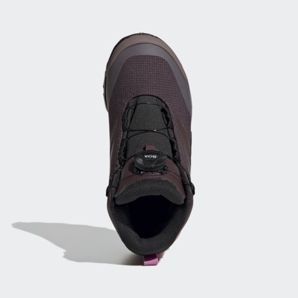 Terrex Mid Boa Rain.rdy Chaussures De Randonnée Adidas Bordeaux