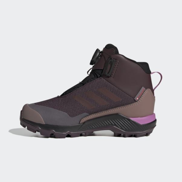Terrex Mid Boa Rain.rdy Chaussures De Randonnée Adidas Bordeaux