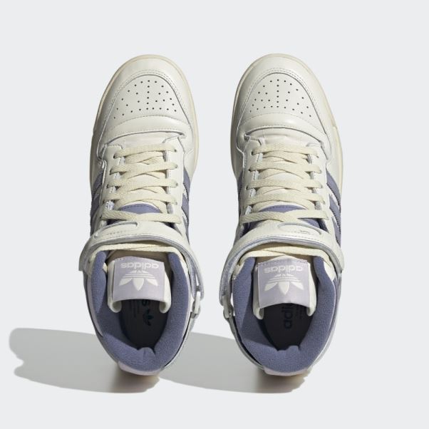 Adidas Forum 84 High Chaussures Argent Violet