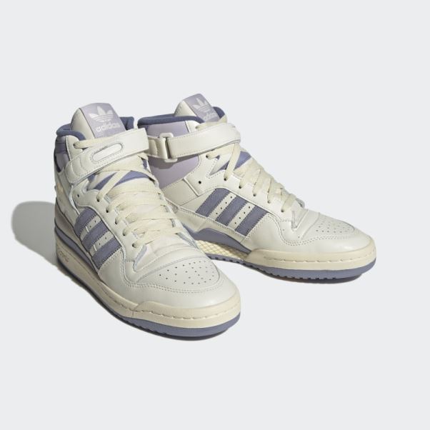Adidas Forum 84 High Chaussures Argent Violet