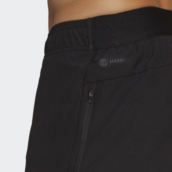 Short D'entraînement Moleté Adidas Noir