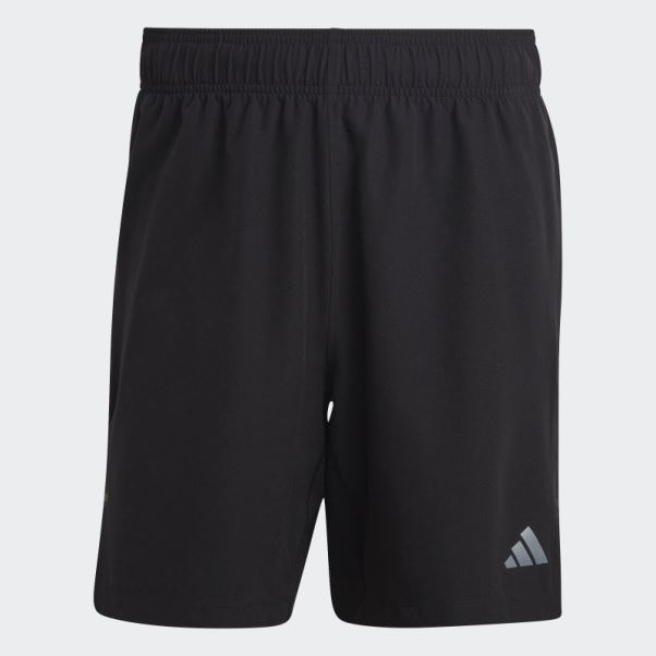Adidas Short D'entraînement Moleté Noir