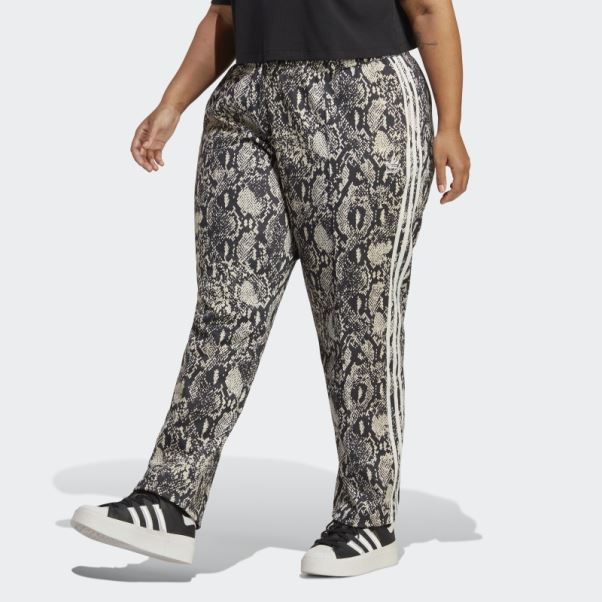 Pantalon De Survêtement En Python Noir (taille Plus) Adidas