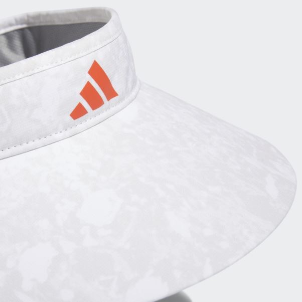Visière Adidas Blanche à Large Bord