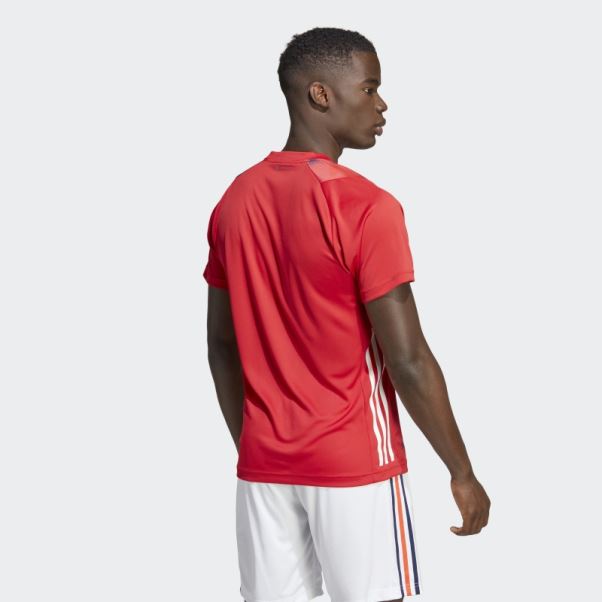 Tee Shirt Adidas France Handball Rouge