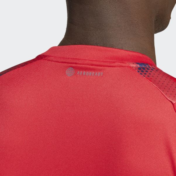Tee Shirt Adidas France Handball Rouge