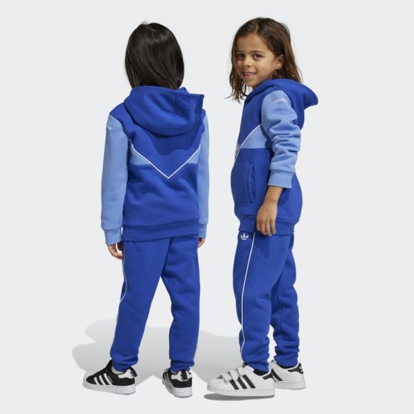 Adicolor Sweat à Capuche Ensemble Bleu Adidas
