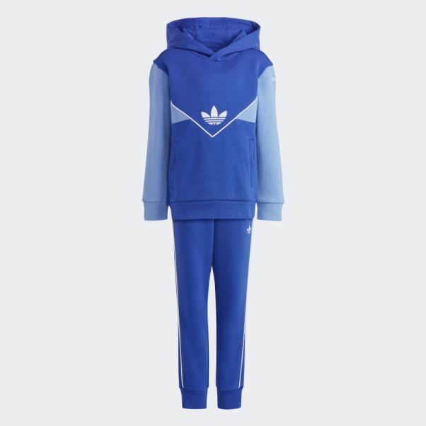 Adicolor Sweat à Capuche Ensemble Bleu Adidas