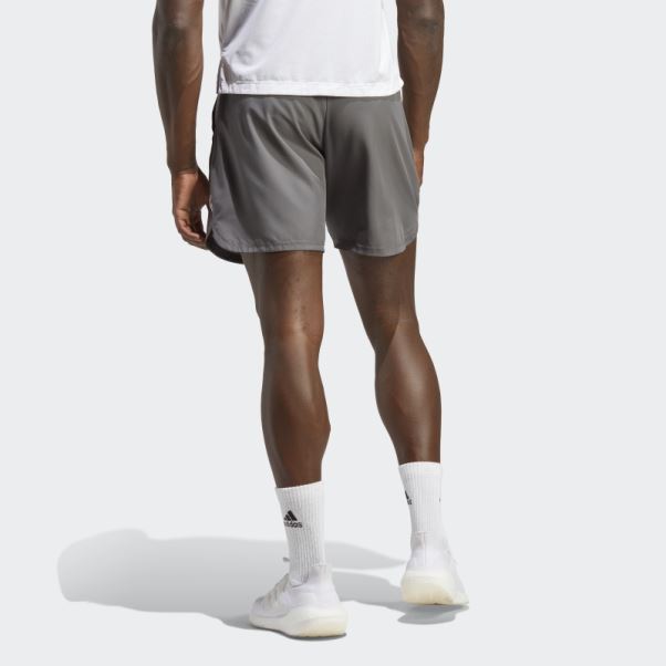 Short Aeroready Conçu Pour Le Mouvement Adidas Gris