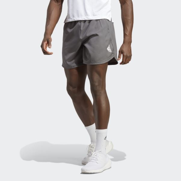 Short Adidas Aeroready Conçu Pour Le Mouvement Gris