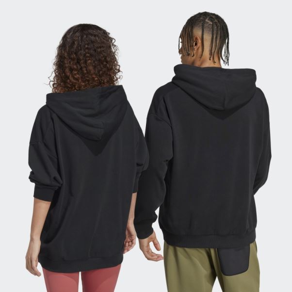 Sweat à Capuche Terrex Large Logo (neutre) Adidas Noir