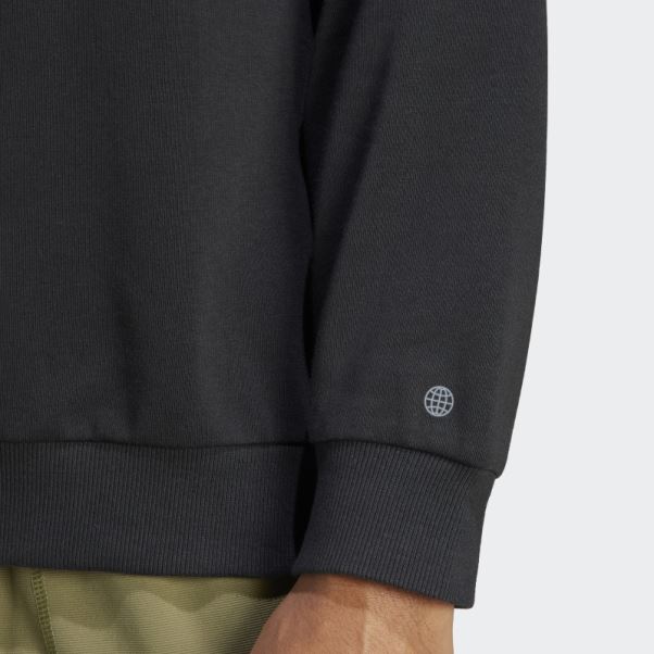 Sweat à Capuche Terrex Large Logo (neutre) Adidas Noir