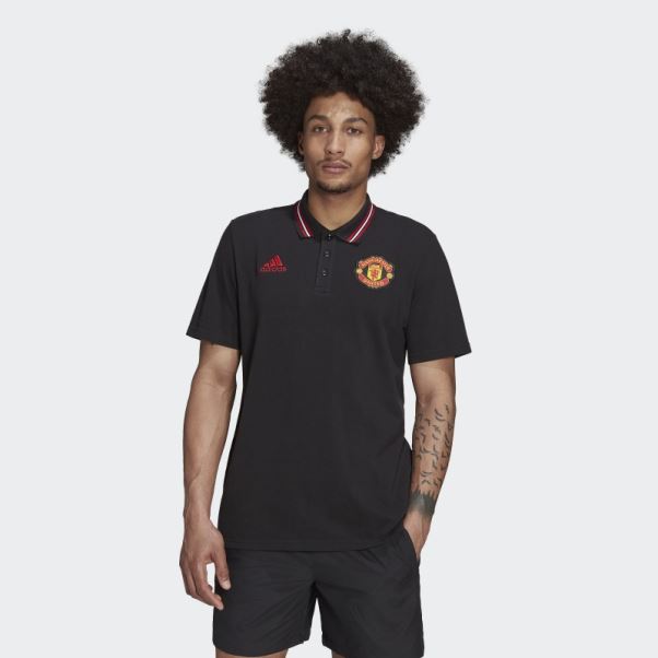 Polo Manchester United Adn Noir Adidas