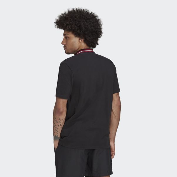 Polo Manchester United Adn Noir Adidas