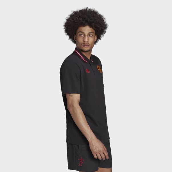 Polo Manchester United Adn Noir Adidas