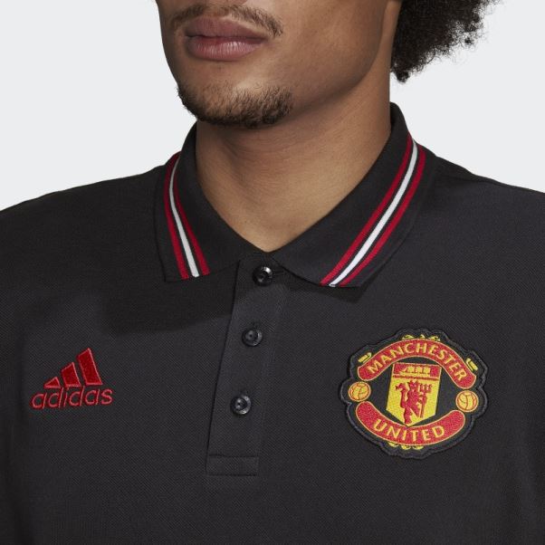 Polo Manchester United Adn Noir Adidas