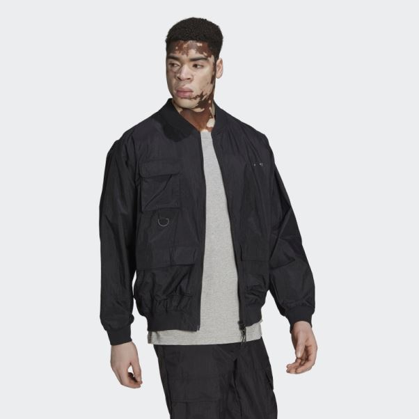 Veste De Survêtement Cargo Noir Adidas