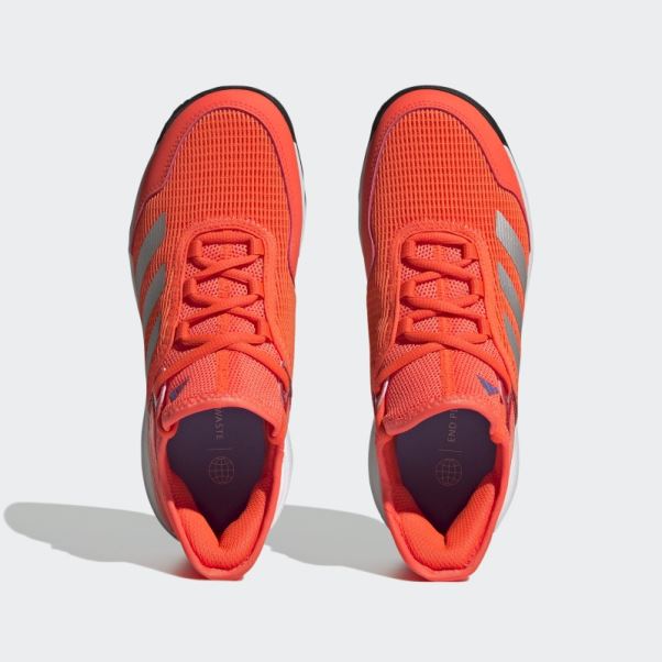 Chaussure Adidas Ubersonic 4 Enfant Rouge