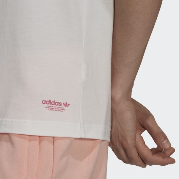 T-shirt Dino Rigolo (non Genré) Adidas Blanc
