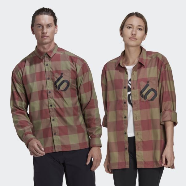 Orbit Green Five Ten Brand Of The Brave Chemise En Flanelle (non Genrée) Adidas