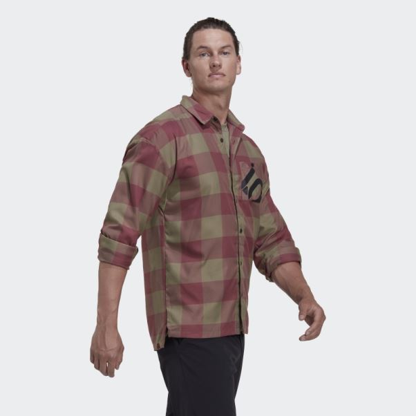 Orbit Green Five Ten Brand Of The Brave Chemise En Flanelle (non Genrée) Adidas