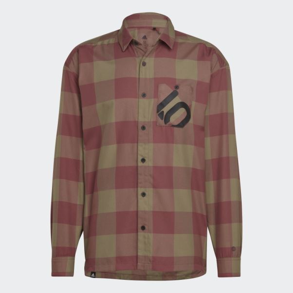 Orbit Green Five Ten Brand Of The Brave Chemise En Flanelle (non Genrée) Adidas
