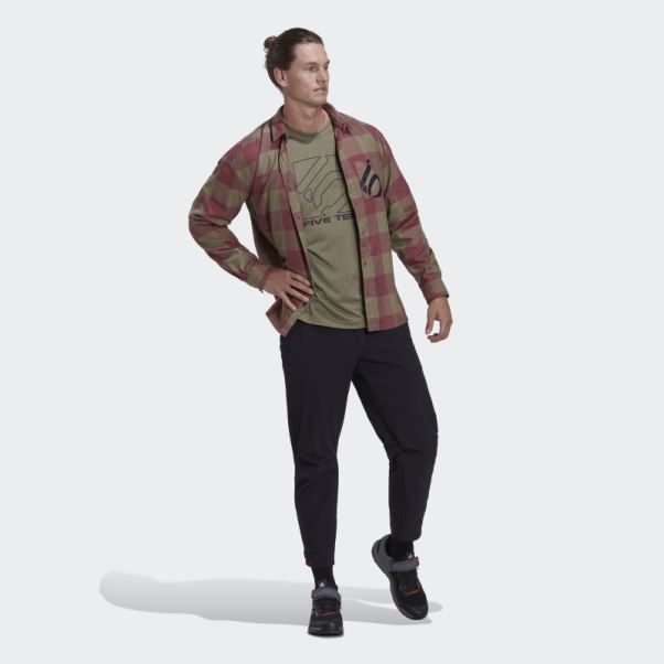 Orbit Green Five Ten Brand Of The Brave Chemise En Flanelle (non Genrée) Adidas