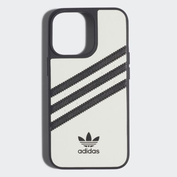 Adidas Blanc Ou Coque Moulée En Pu Pour Iphone 13/13 Pro Fashion