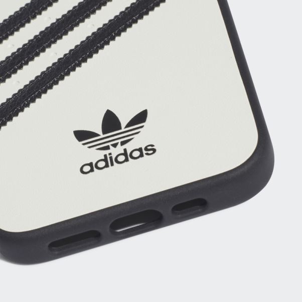Adidas Blanc Ou Coque Moulée En Pu Pour Iphone 13/13 Pro Fashion