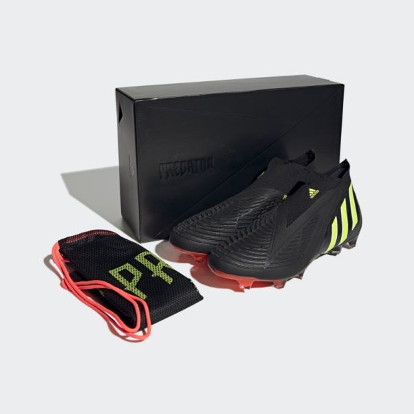 Adidas Predator Edge+ Chaussures Pour Terrain Sec Noir