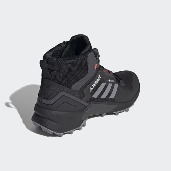 Chaussures De Randonnée Adidas Terrex Swift R3 Mid Gore-tex Noir