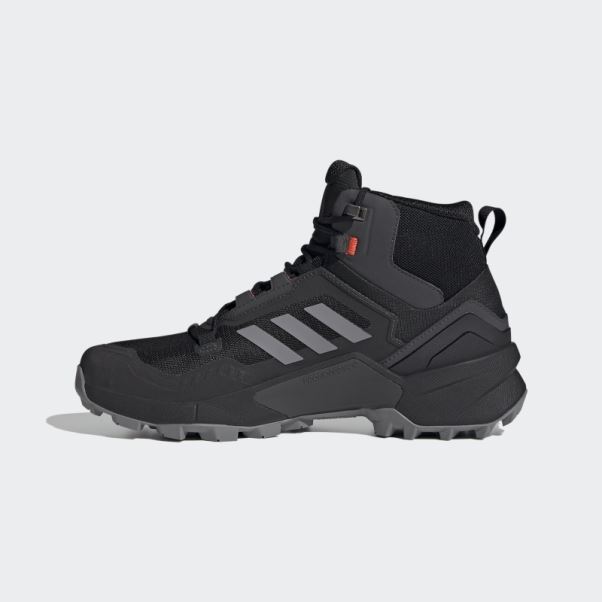 Chaussures De Randonnée Adidas Terrex Swift R3 Mid Gore-tex Noir